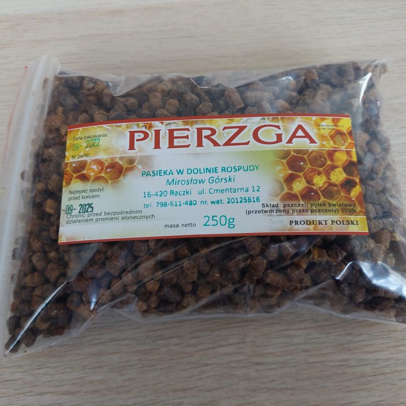 Pierzga pszczela 250g 2025r
